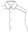 front without pocket
